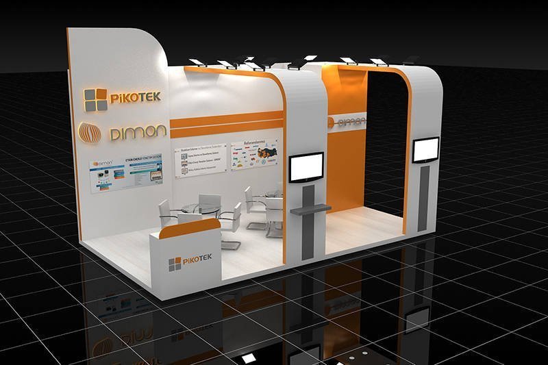 Pikotek Ahşap Stand